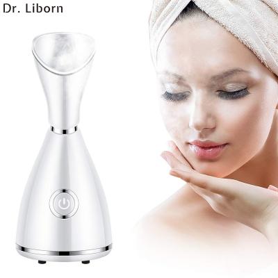 China Hot Selling Amazon Wholesale Facial DEEP CLEANING Nano Ionic Facial Steamer Professional Hot Steam Manual Equipment Spa for sale