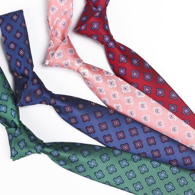 China High Quality Mens Fashion 100% Polyester Jacquard Tie Tie for sale