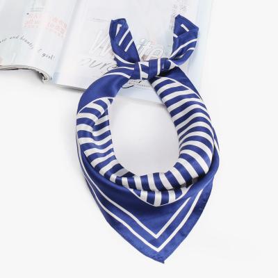 China Custom School Scarf Custom Logo , Profession Custom Student Silk Scarf for sale