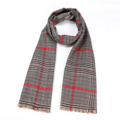 China High Quality Unisex Cashmere Cotton Imitation Knitted Scarf Customizable Custom With Logo for sale