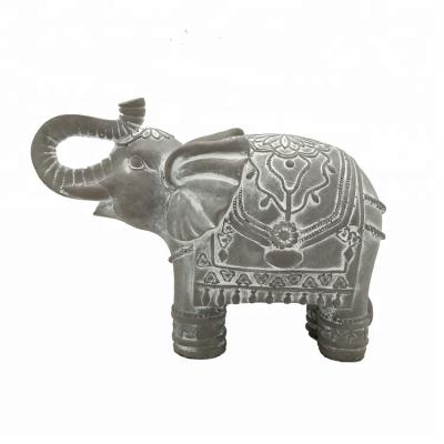 China Eco Friendly Custom Home Decoration Statue Animal Concrete Cement Elephant Statue for sale