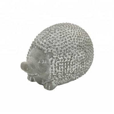 China Europe Hedgehog Sculpture Cement Hedgehog Cheap Table Concrete Decorative Statue for sale