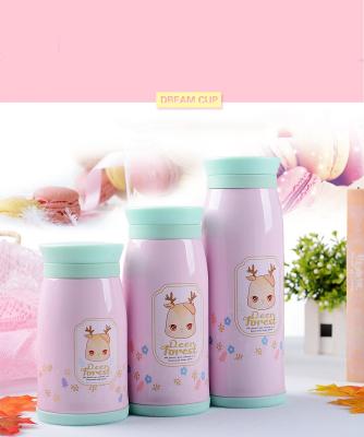 China Viable Chinese Supplier 350ML Vacuum Insulated Bottle Double Wall Milk Bottle Stainless Steel Water Bottle for sale