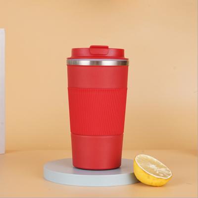 China Viable Screw Lid 350ml 380ml 500ml 304 Stainless Steel Coffee Mug Thermal Car Thermo Vacuum Tumbler Insulated Travel Mug With Lid for sale