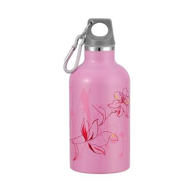 China Customized Viable Colors 18/8 Stainless Steel Sport Single Wall Stemless Aluminum Water Bottle With Lid for sale