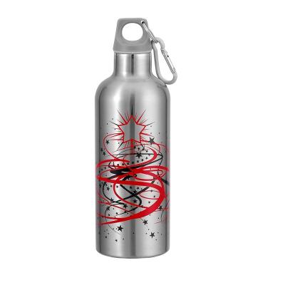 China Sustainable Vacuum Insulated Leakproof Stainless Steel Cola Shape Sports Double Walled Water Bottle for sale