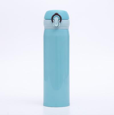 China Factory Couple Portable Fashion Vacuum 350ml 500ml Double Wall 304 Stainless Steel Cup Sustainable 2022 Cover Thermoses Vacuum Flask for sale