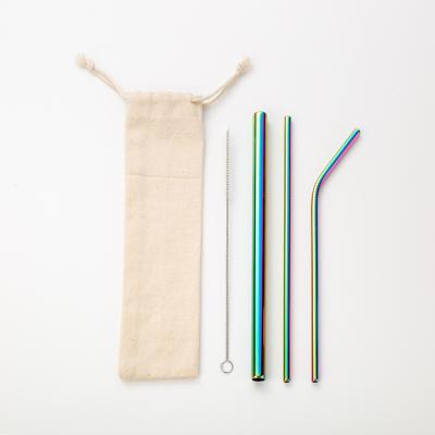 China Beverage Stainless Steel Eco Friendly Metal Straw Drinkable Reusable Recycling Products for sale