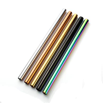 China Wholesale Drinking Stainless Steel Drinking Straws Pack Protective Long for sale