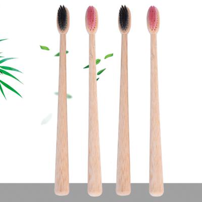 China Best Price Disposable Baby Bamboo Toothbrush And Wooden Bamboo Wide Tooth for sale