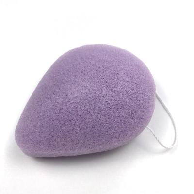 China Hot Selling Amazon Hot Selling Sponge Natural Natural Facial Body Cleaning Tool Multiple Colors Bamboo Charcoal Konjac Sponge for sale