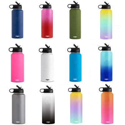 China Sustainable Customized Stainless Steel Vacuum Flask Water Bottle Insulated Sports Bottle for sale