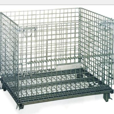 China Custom Logistics Transport Warehouse Storage Cage Folding Box Butterfly Material Stacking Cage for sale