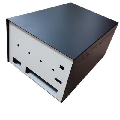 China Steel/Aluminum/Copper/316 Stainless Steel/etc Customized Processing Non-standard Sheet Metal Hardware Electronic Cabinet Metal Chassis Shell for sale