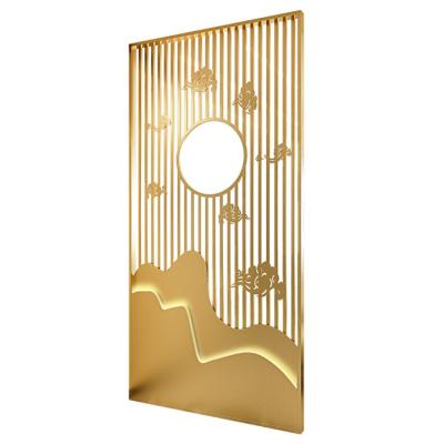 China Custom Decorative Decorative Room Divider Rot Proof Restaurant Screen Room Divider Decorative Screen for sale