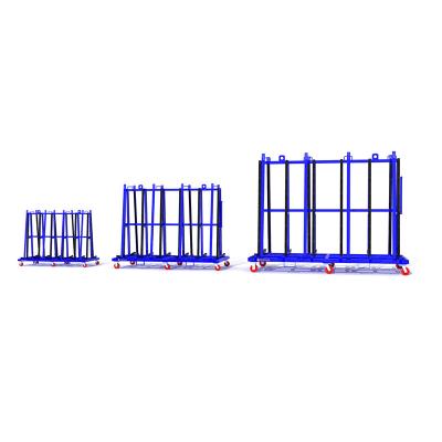 China Stackable Glass Transport Rack A Type Turnover Heavy Duty Glass Storage Dish Transport Rack Movable Rack for sale