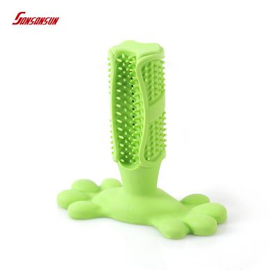 China Amazon Dog Toy Ball Molar Stick Border Stocked Toothbrush Hot New Mockups Pet Supplies Factory Wholesale Company for sale