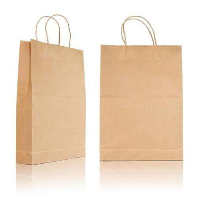 China Traditional Cheap Wholesale Price Oil Proof Waterproof Kraft Paper Bag Support Customized for sale