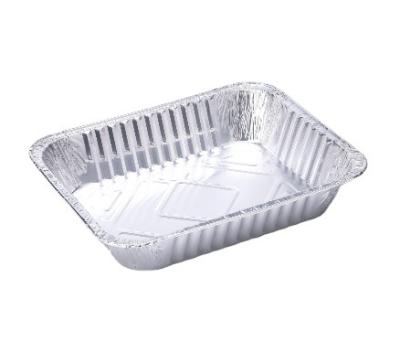 China Large Size 9700ml Traditional Food Packaging Standard Take Away Aluminum Foil Packing Container for sale