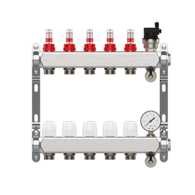 China China modern unique design hot sale various stainless steel air inlet floor heating manifold for sale