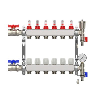 China China factory sale modern manifold stainless steel water floor heating manifold for sale