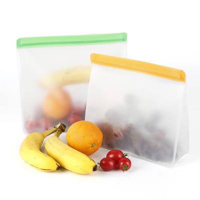 China Wholesale Household HCT Peva Food Storage Freezer Bags Zip Lock Peva Bags for sale