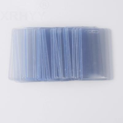 China Hot Sale 35pt 55pt 100pt Transparent Sports Card Trading Card Ttop Chargers Board Game Card Sleeve for sale