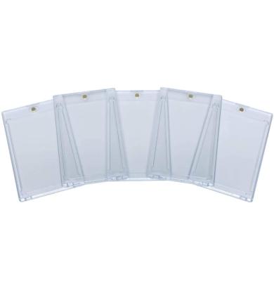 China 25Pt 35Pt 55Pt 75Pt 100Pt Transparent Magnetic Card Holder One Touch Hot Selling Cases for sale