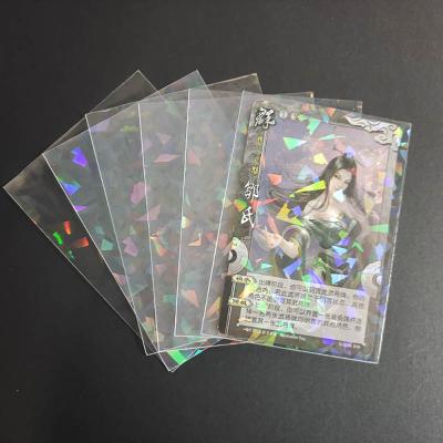 China Board Game Card Sleeve Game Card Protector Board Game Card Sleeve Holographic Printed Card Sleeves for sale