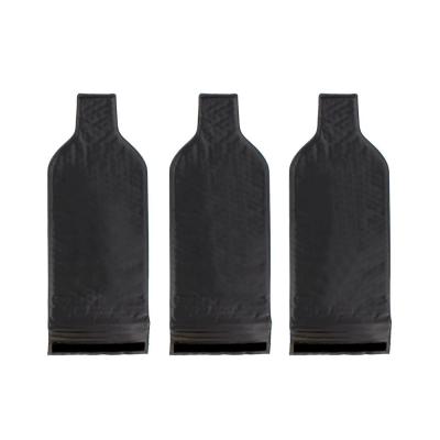 China Custom Waterproof PVC Bubble Wine Bag Travel Wine Protector Bag Ice Wine Bags for sale