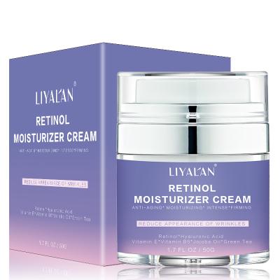 China Hot Selling Skin Revitalizer LIYAL'AN Retinol Moisturizer Cream Face Cream Whitening Cream Anti Aging for sale