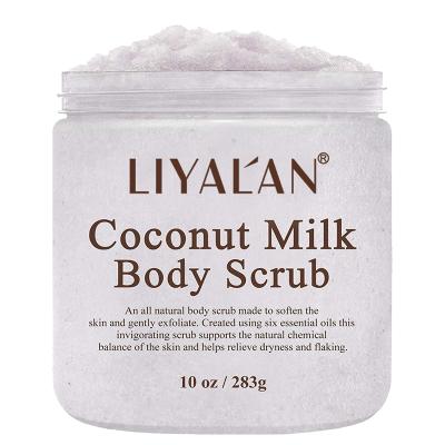 China 2021 New Arrival OEM Skin Care Exfoliator Moisturizing Exfoliated Natural Organic Coconut Face And Body Scrub for sale