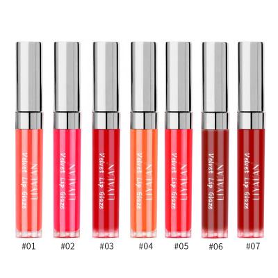 China Wholesale Waterproof Cosmetic Private Label Lip Gloss Vegan Matte Liquid Lipstick Tube Packaging for sale