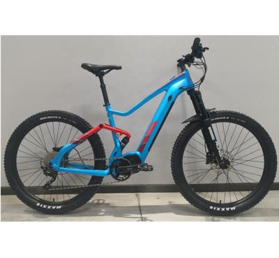 China Aluminum alloy full suspension mountain ebike for sale