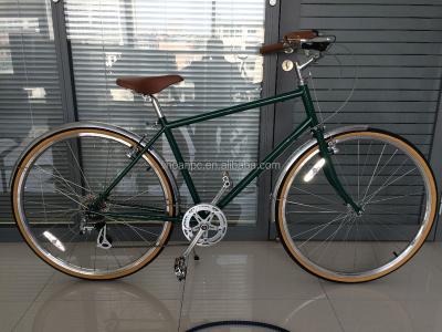 China Retro Chromoly 700C City Steel Bike for sale