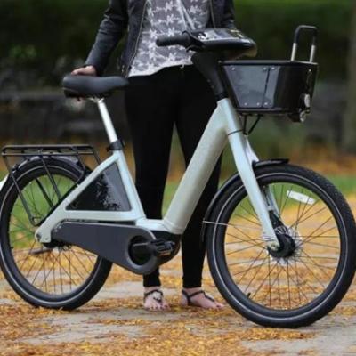 China 26inch aluminum alloy sharing electric bike with low maintanance parts for sale