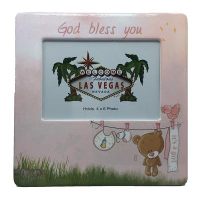 China Chinese Unique Design Souvenir Factory Travel Memory Box Photo Ceramic Material Picture Frames For Family for sale