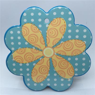 China New Design Sustainable Home Flower Shaped Ceramic Dining Table Cup Bowl Place Mats for sale