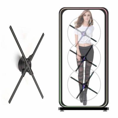 China Speak For Mall 1080P 70cm 3D Hologram Projector Holografico 3D Hologram Display Hologram Fan For Halloween for sale