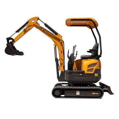 China NEW Hotels Cheap Price 1600KG Sunshade Mini Crawler Excavator For Construction Works for sale