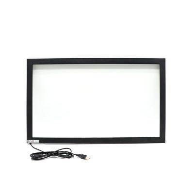 China Black Aluminum Frame 22 Inch IR Infrared Frame Overlay Touch Screen Multi Touch USB Raspberry Pi for sale