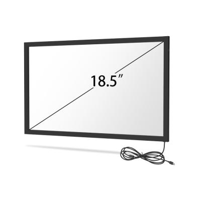 China Black Aluminum Frame 18.5inch Sunlight-Resistant 16:9 IR Infrared Touch Screen For Digital Signage Kiosks for sale