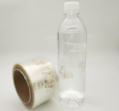 China Barcode Water Drink Bottle Label Vinyl BOPP Sticker Roll Juice Water Drink Bottle Sealing Custom Printing for sale