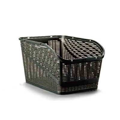 China Good Quality LANDON Bike Basket Plastic Bike Rear Carrier Baskets Accessories Road Bike Bicycle Basket for sale