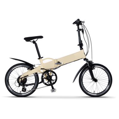 China Aluminum alloy 20 inch folding aluminum bicycle, 7 speed battery in frame, 36V 250W motor for sale