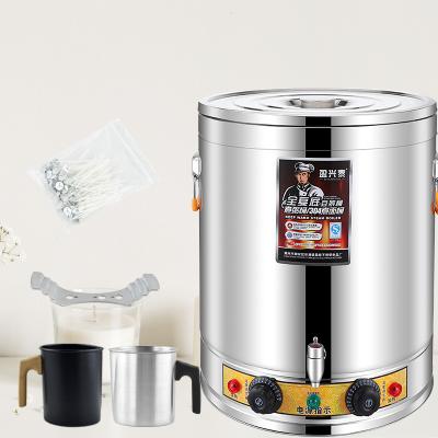 China Factory stainless steel electric wax melter ceramic wax heater for wax melts candle making machines for sale for sale