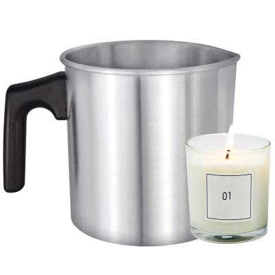 China 1.2/1.8L/3L Wax Candle Melting Cup Wax Crucible Melting Candle Making Pouring Jar For Home DIY Candle Store for sale