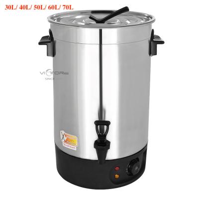 China Kitchen Hotel Room Restaurant Home Commercial Set No Rust Stainless Steel Commercial Electric Hot Water Boiler Commercial Urn For School Canteen Buffet Kitchen for sale