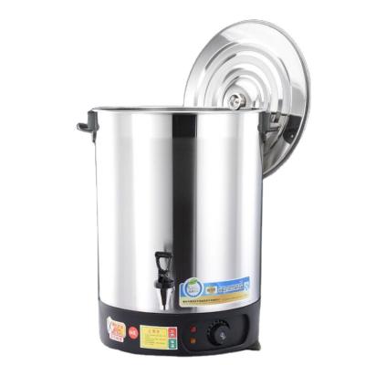 China Hotel room home restaurant kitchen place commercial hotel use urn single wall boiler hot water urn coffee stainless steel electric kettle for sale