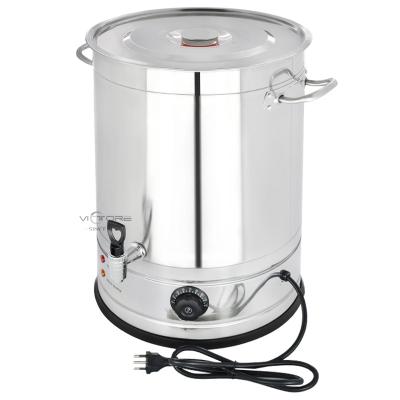 China Keep Hot Electric Commercial Stainless Steel Hot Water Boiler Water Supplying Urn 28L-88L for sale